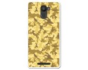 Funda Gel Tpu para Bq Aquaris U Plus Diseño Sand Camuflaje Dibujos