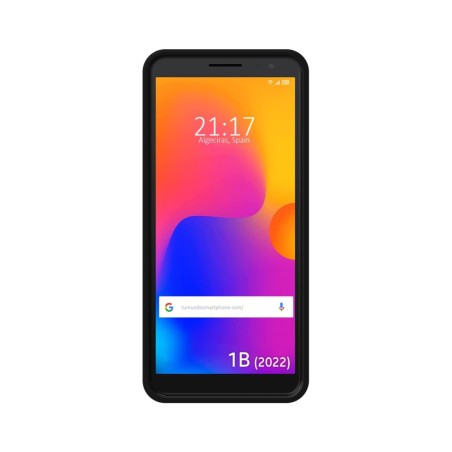 Funda Silicona Líquida Ultra Suave para Alcatel 1B 2022 color Negra