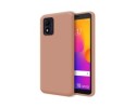 Funda Silicona Líquida Ultra Suave para Alcatel 1B 2022 color Rosa