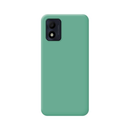 Funda Silicona Líquida Ultra Suave para Alcatel 1B 2022 color Verde