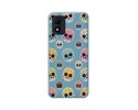 Funda Silicona Líquida Azul para Alcatel 1B 2022 diseño Catrina Dibujos