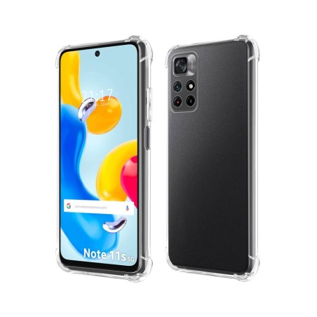 Funda Silicona Antigolpes Transparente para Xiaomi Redmi Note 11s 5G