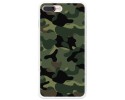 Funda Gel Tpu para Iphone 7 Plus / 8 Plus Diseño Camuflaje Dibujos
