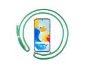 Funda Colgante Transparente para Xiaomi Redmi Note 11s 5G con Cordon Verde Agua