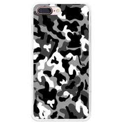 Funda Gel Tpu para Iphone 7 Plus / 8 Plus Diseño Snow Camuflaje Dibujos