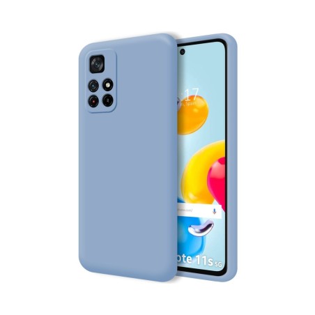 Funda Silicona Líquida Ultra Suave para Xiaomi Redmi Note 11s 5G Color Azul