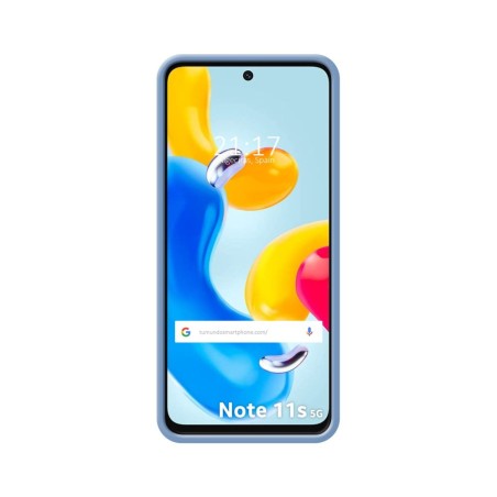 Funda Silicona Líquida Ultra Suave para Xiaomi Redmi Note 11s 5G Color Azul