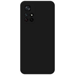 Funda Silicona Líquida Ultra Suave para Xiaomi Redmi Note 11s 5G Color Negra
