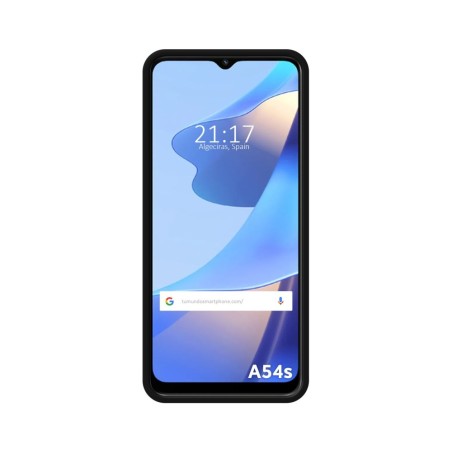 Funda Silicona Líquida Ultra Suave para Oppo A54s Color Negra