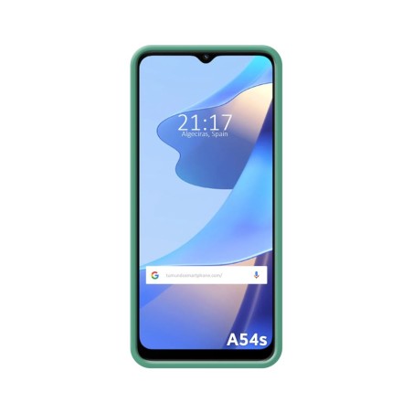 Funda Silicona Líquida Ultra Suave para Oppo A54s Color Verde