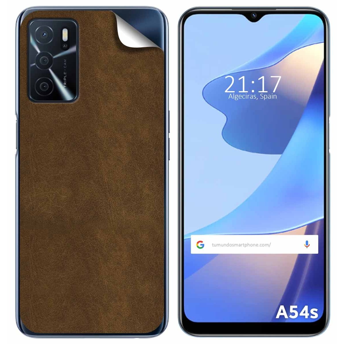 Pegatina Vinilo Autoadhesiva Textura Piel para Oppo A54s