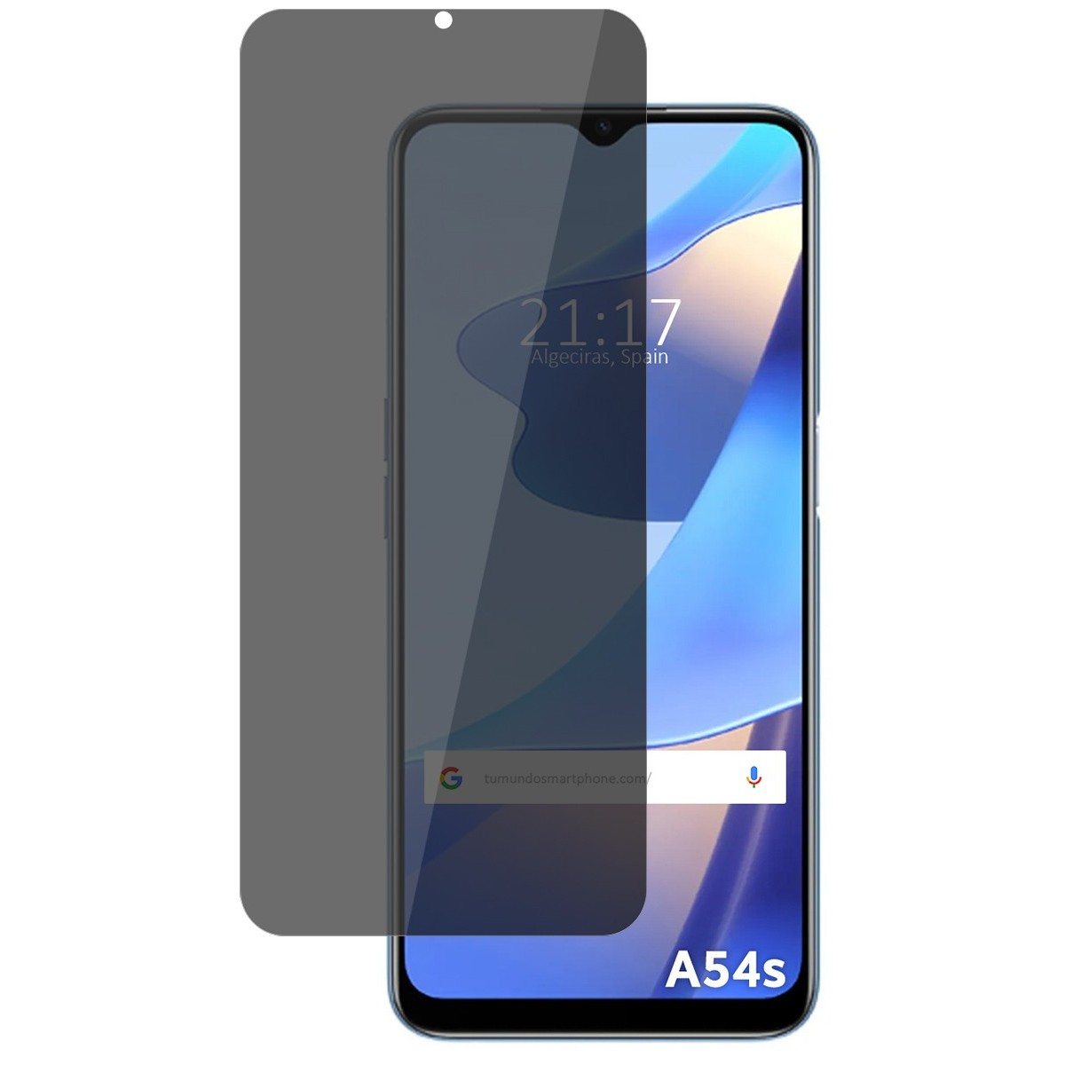 Protector Pantalla hidrogel Privacidad Antiespías para Oppo A54s
