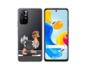 Funda Silicona Transparente para Xiaomi Redmi Note 11s 5G diseño Avestruz Dibujos