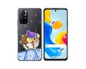 Funda Silicona Transparente para Xiaomi Redmi Note 11s 5G diseño Cabra Dibujos