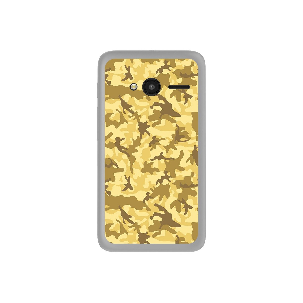 Funda Gel Tpu Orange Rise 31 / Alcatel Pixi 4 (4") Sand Camuflaje Dibujos