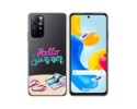 Funda Silicona Transparente para Xiaomi Redmi Note 11s 5G diseño Summer Dibujos