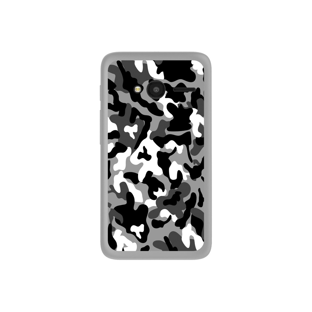 Funda Gel Tpu Orange Rise 31 / Alcatel Pixi 4 (4") Snow Camuflaje Dibujos