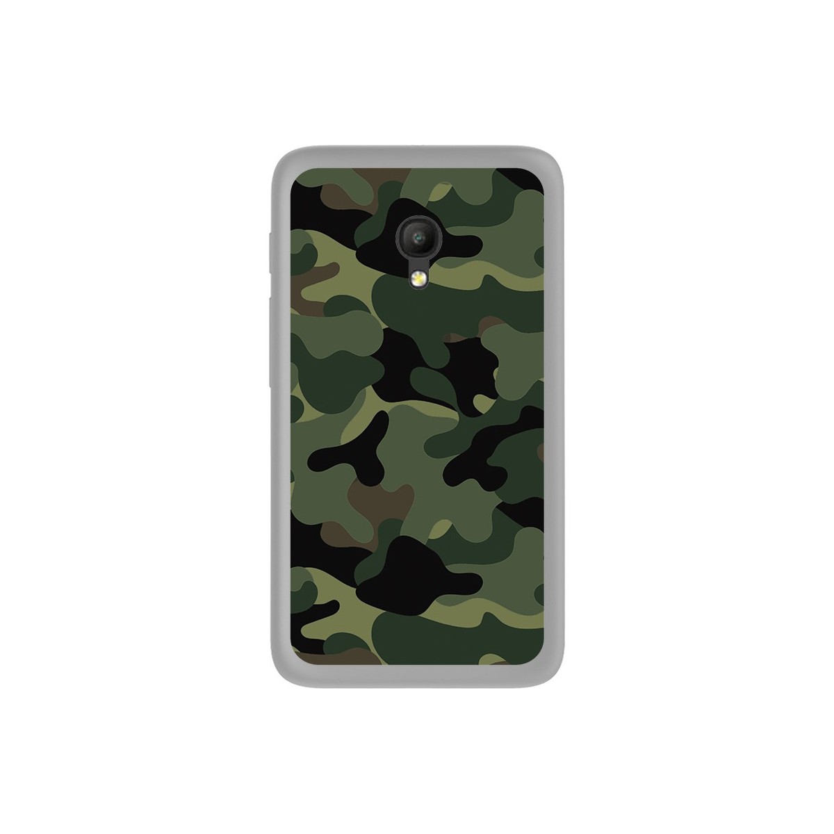 Funda Gel Tpu Orange Rise 51 / Alcatel Pixi 4 (5") 4G / Vodafone Smart Turbo 7 Camuflaje Dibujos