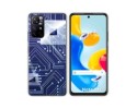 Funda Silicona para Xiaomi Redmi Note 11s 5G diseño Circuito Dibujos