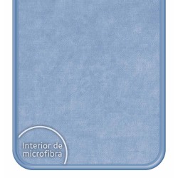 Funda Silicona Líquida Azul para Xiaomi Redmi Note 11s 5G diseño Mujer Escalada Dibujos 2