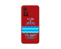 Funda Silicona Líquida Roja para Xiaomi Redmi Note 11s 5G diseño Agua Dibujos