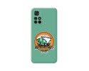 Funda Silicona Líquida Verde para Xiaomi Redmi Note 11s 5G diseño Adventure Time Dibujos