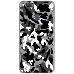 Funda Gel Tpu para Xiaomi Mi 5X / Mi A1 Diseño Snow Camuflaje Dibujos