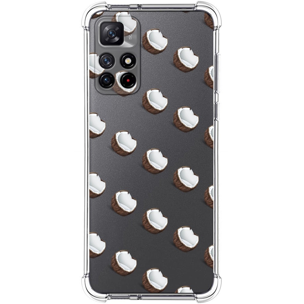 Funda Silicona Antigolpes para Xiaomi Redmi Note 11s 5G diseño Cocos Dibujos