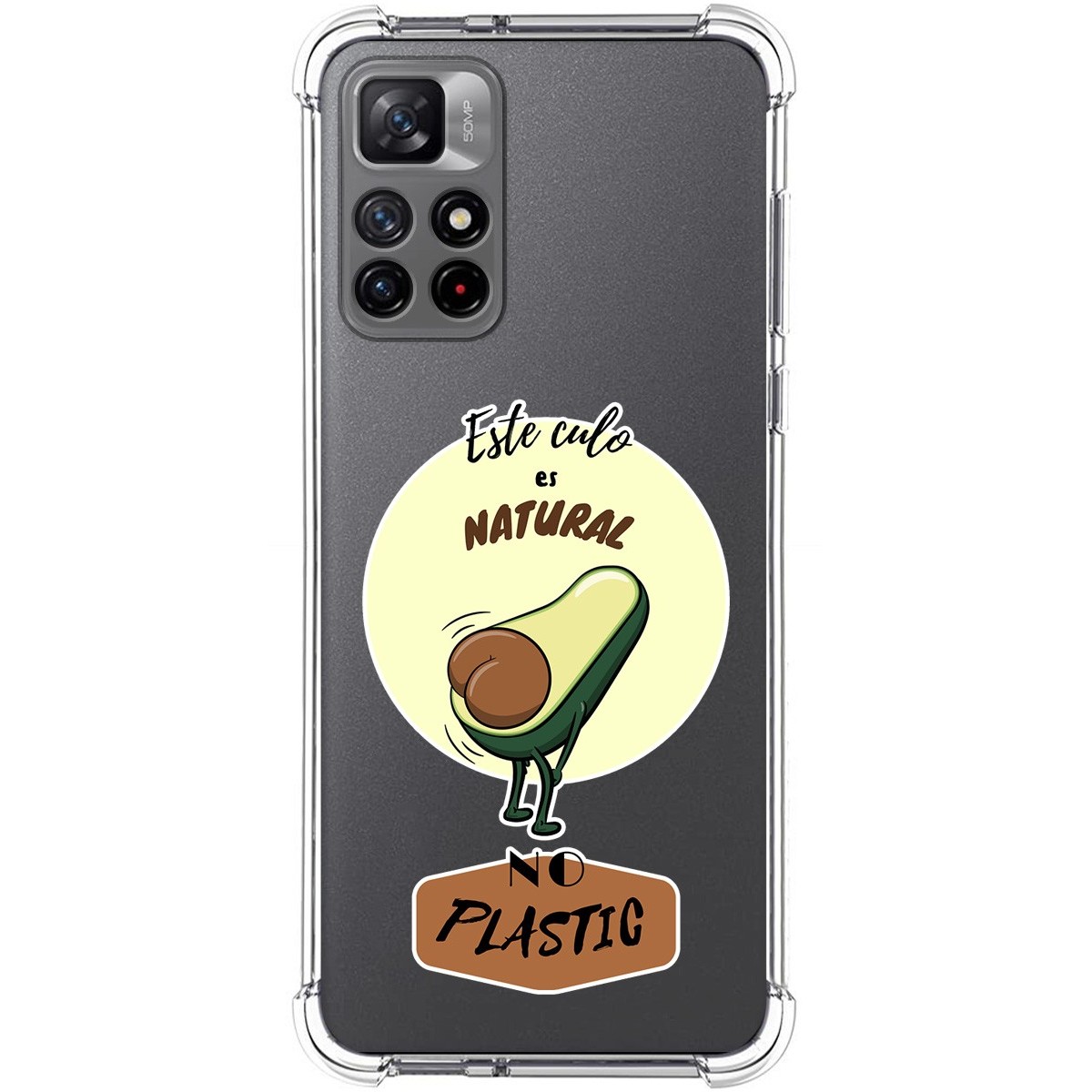 Funda Silicona Antigolpes para Xiaomi Redmi Note 11s 5G diseño Culo Natural Dibujos