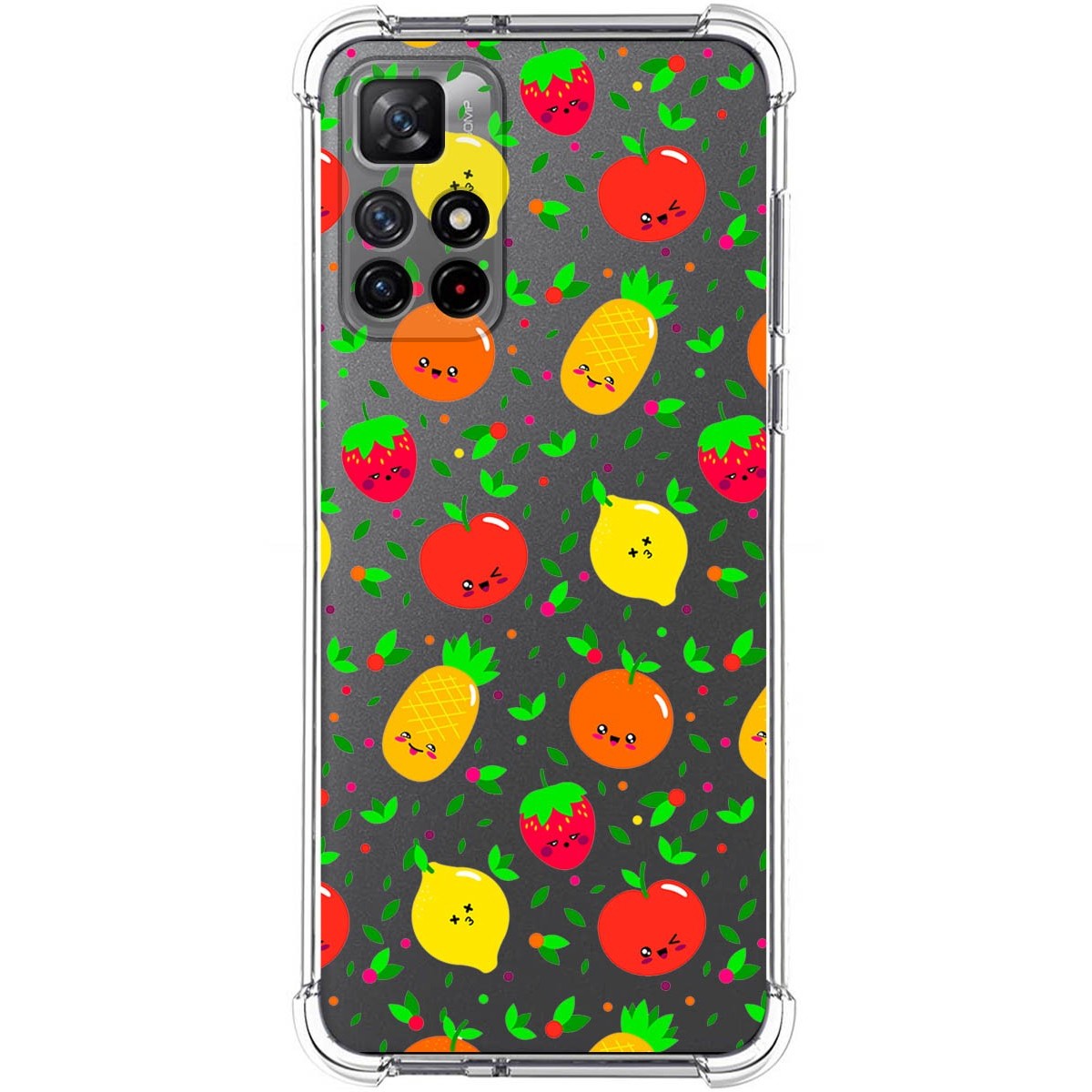 Funda Silicona Antigolpes para Xiaomi Redmi Note 11s 5G diseño Frutas 01 Dibujos
