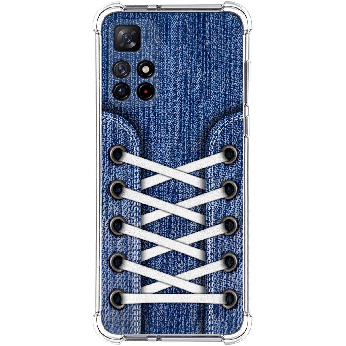 Funda Silicona Antigolpes para Xiaomi Redmi Note 11s 5G diseño Zapatillas 01 Dibujos