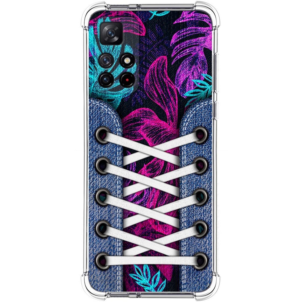 Funda Silicona Antigolpes para Xiaomi Redmi Note 11s 5G diseño Zapatillas 07 Dibujos
