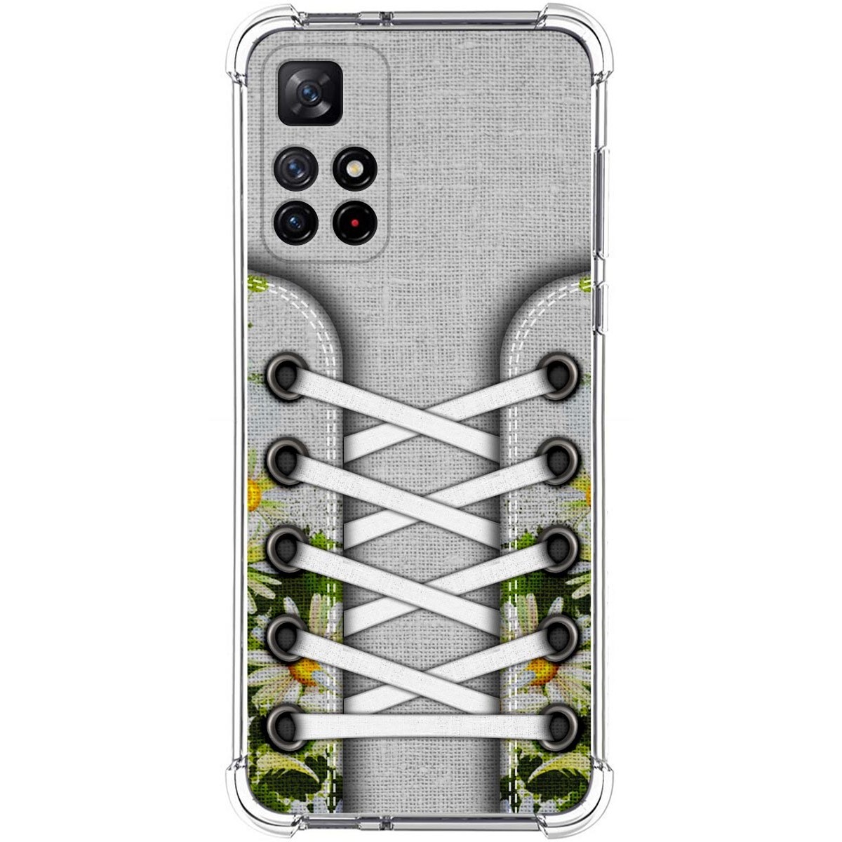 Funda Silicona Antigolpes para Xiaomi Redmi Note 11s 5G diseño Zapatillas 08 Dibujos