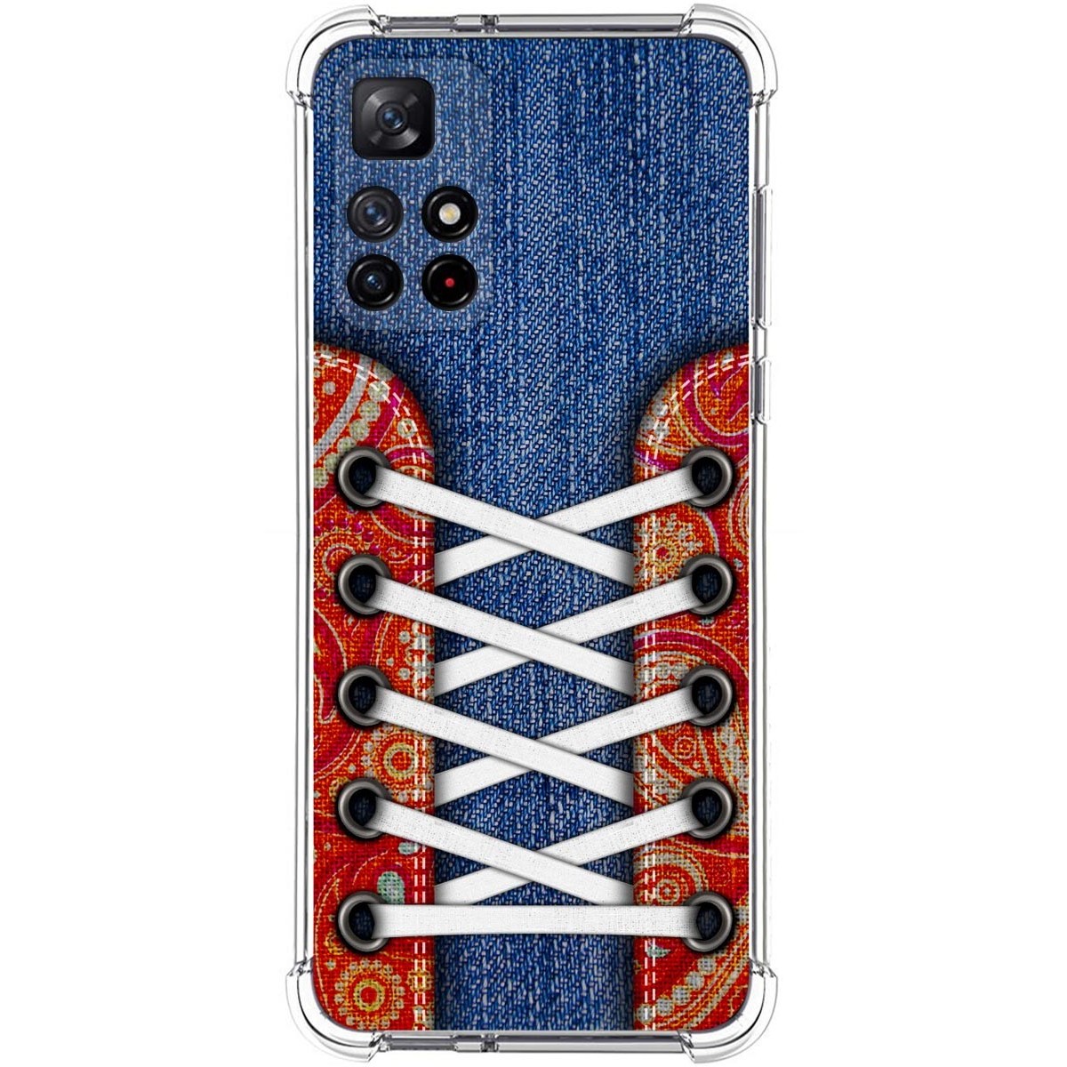 Funda Silicona Antigolpes para Xiaomi Redmi Note 11s 5G diseño Zapatillas 11 Dibujos