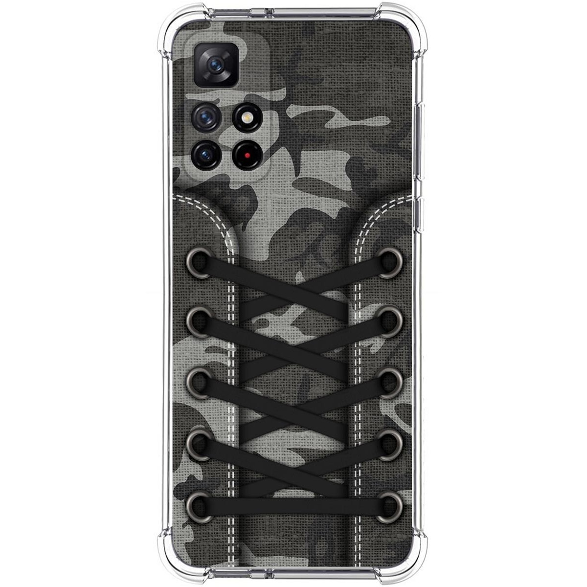 Funda Silicona Antigolpes para Xiaomi Redmi Note 11s 5G diseño Zapatillas 15 Dibujos