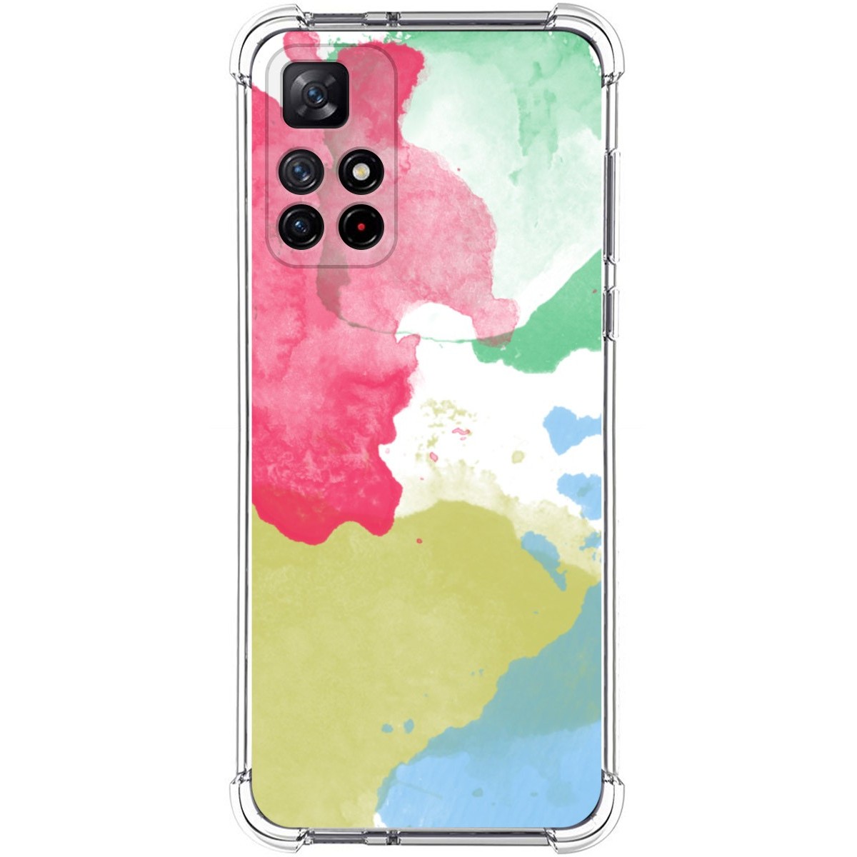 Funda Silicona Antigolpes para Xiaomi Redmi Note 11s 5G diseño Acuarela 02 Dibujos