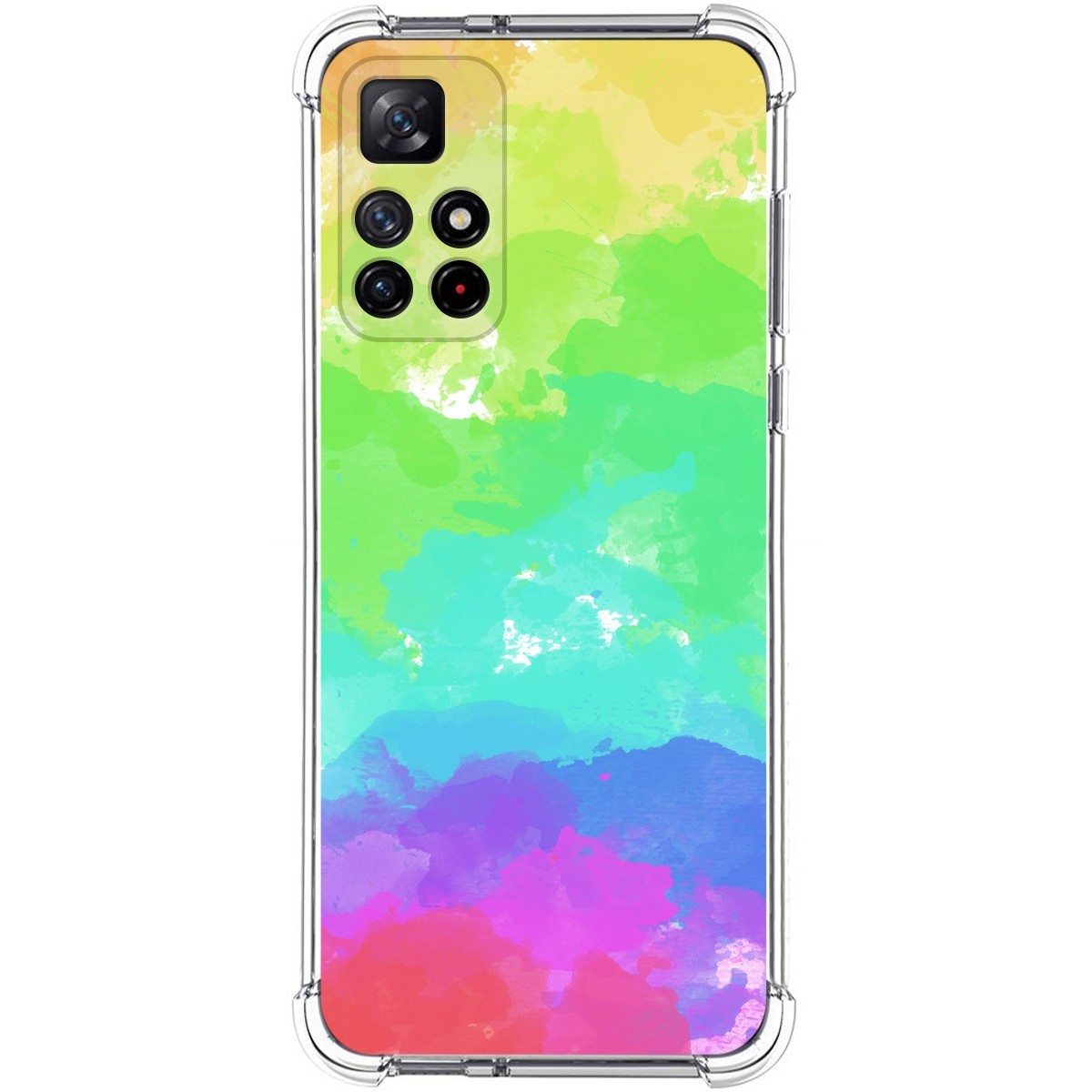 Funda Silicona Antigolpes para Xiaomi Redmi Note 11s 5G diseño Acuarela 03 Dibujos