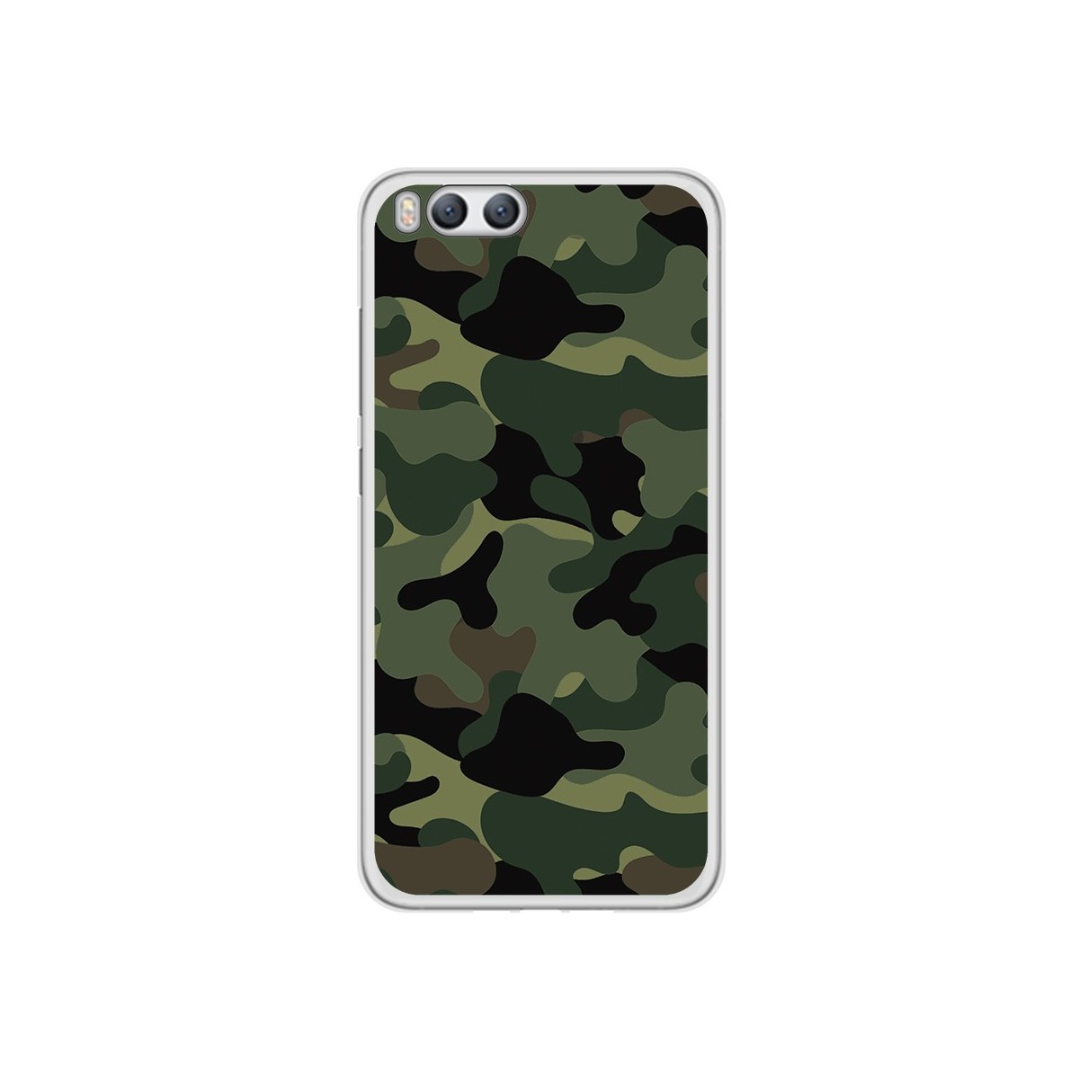 Funda Gel Tpu para Xiaomi Mi6 Diseño Camuflaje Dibujos