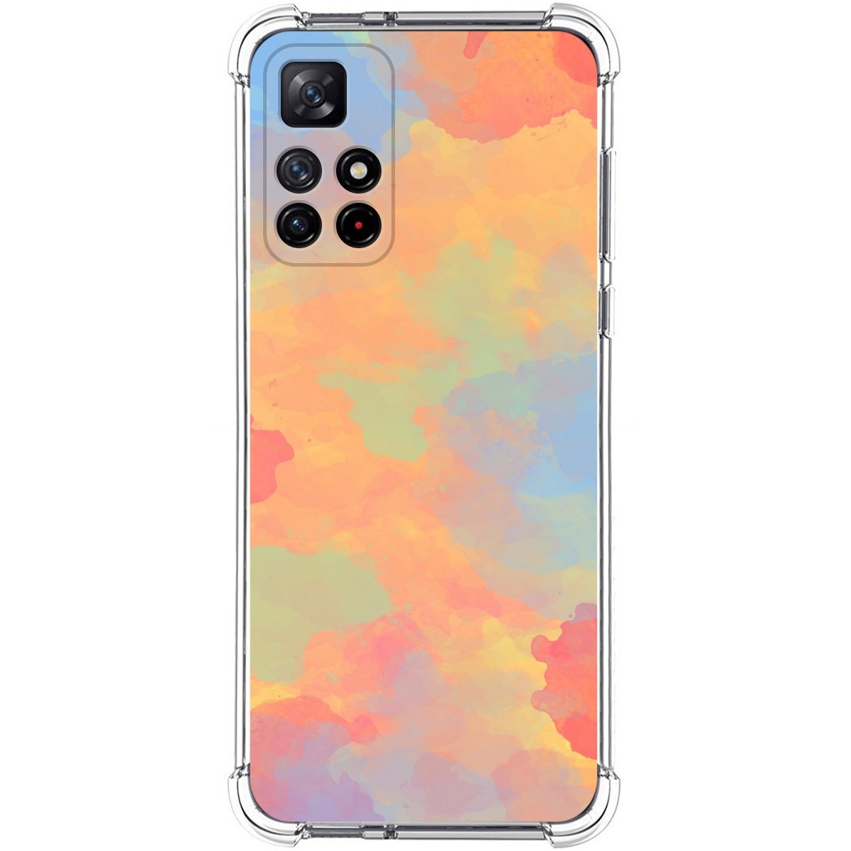 Funda Silicona Antigolpes para Xiaomi Redmi Note 11s 5G diseño Acuarela 08 Dibujos