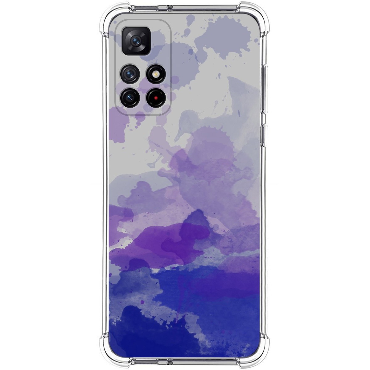 Funda Silicona Antigolpes para Xiaomi Redmi Note 11s 5G diseño Acuarela 09 Dibujos