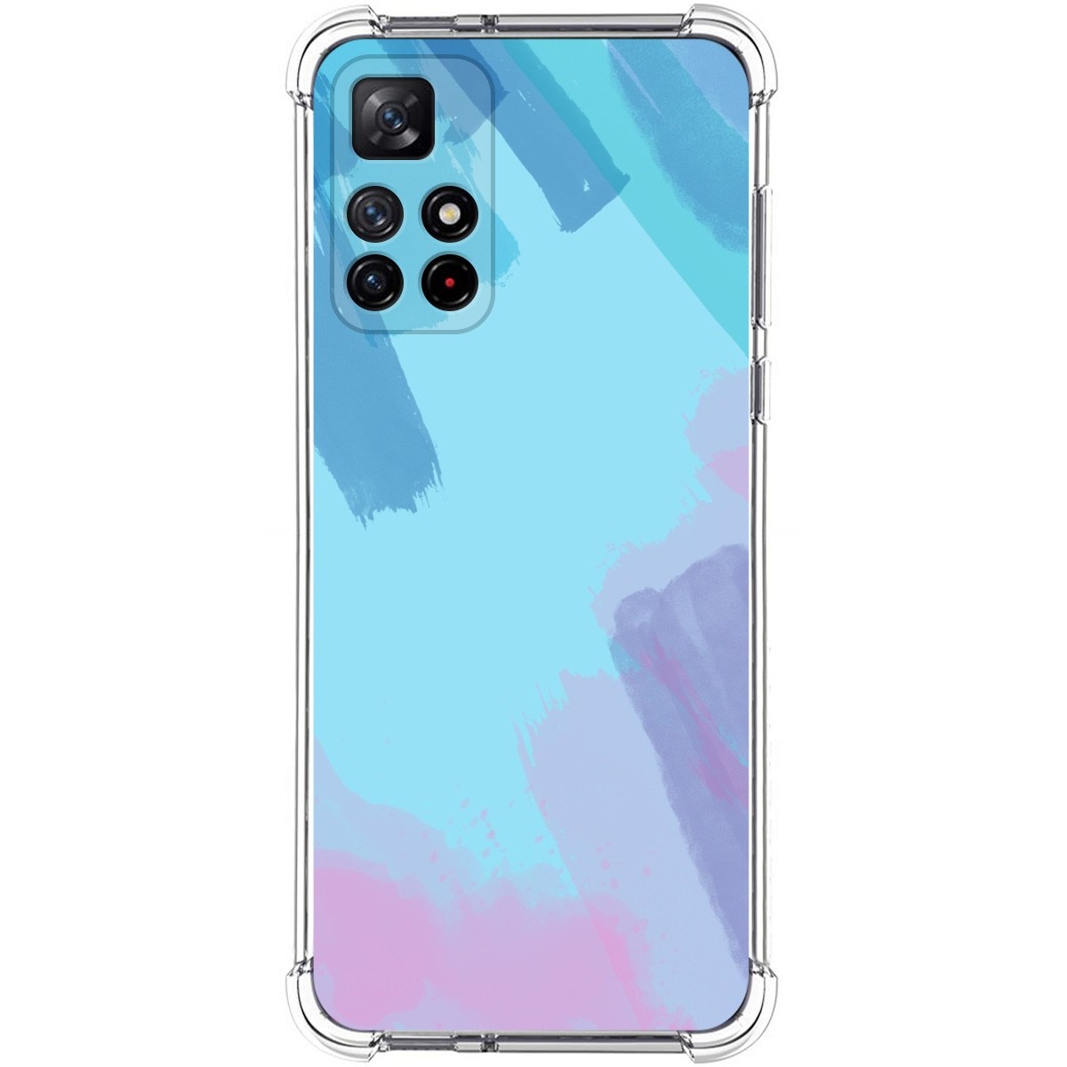 Funda Silicona Antigolpes para Xiaomi Redmi Note 11s 5G diseño Acuarela 10 Dibujos