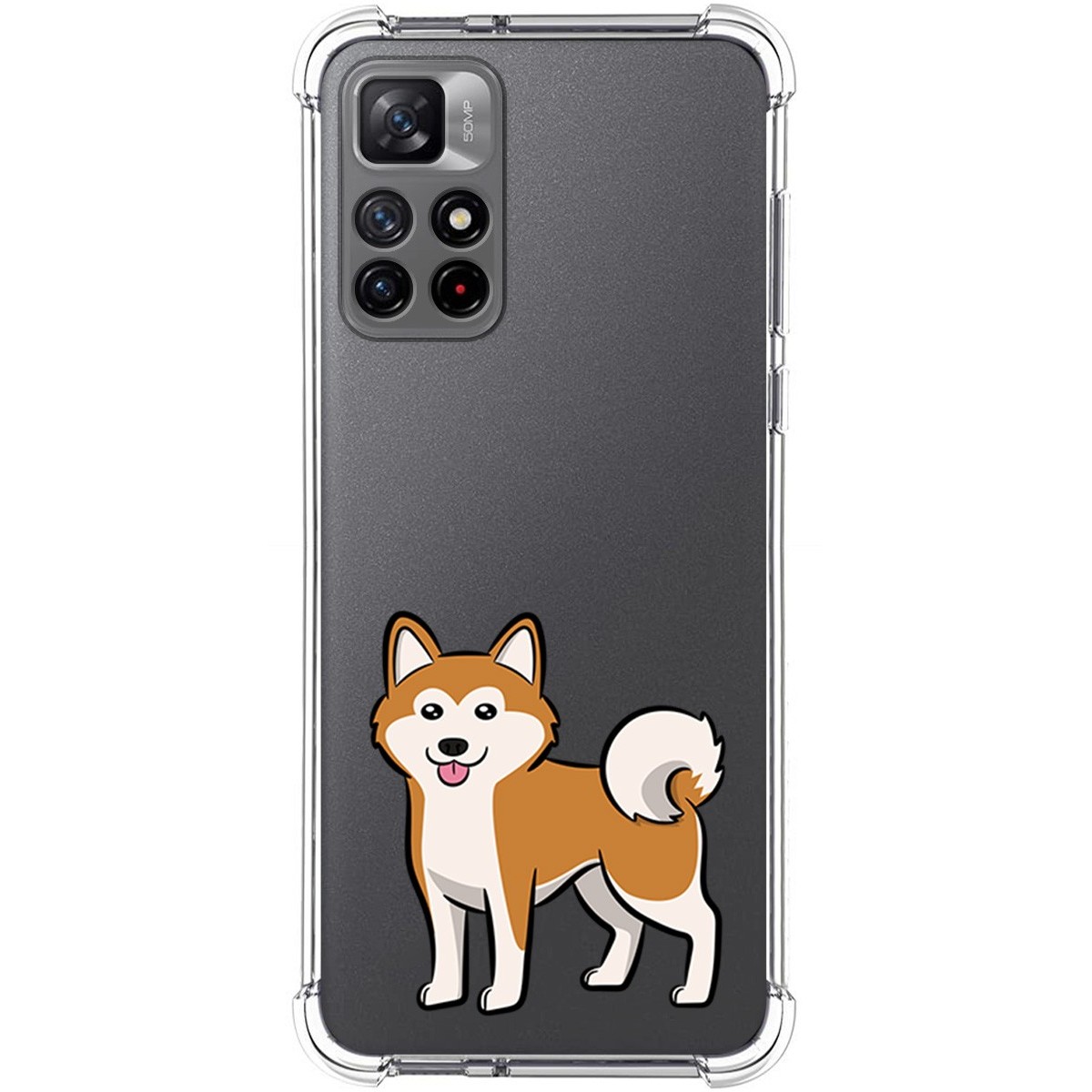 Funda Silicona Antigolpes para Xiaomi Redmi Note 11s 5G diseño Perros 02 Dibujos
