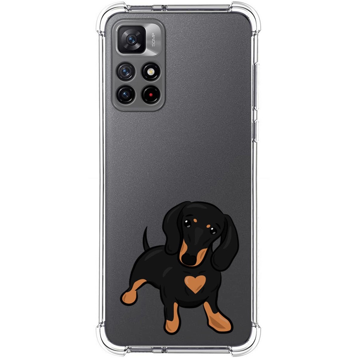 Funda Silicona Antigolpes para Xiaomi Redmi Note 11s 5G diseño Perros 04 Dibujos