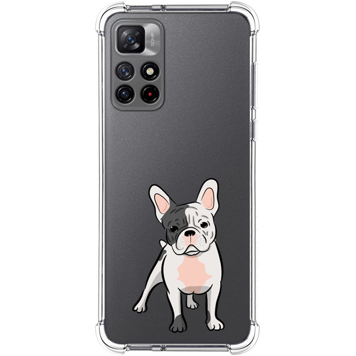 Funda Silicona Antigolpes para Xiaomi Redmi Note 11s 5G diseño Perros 06 Dibujos
