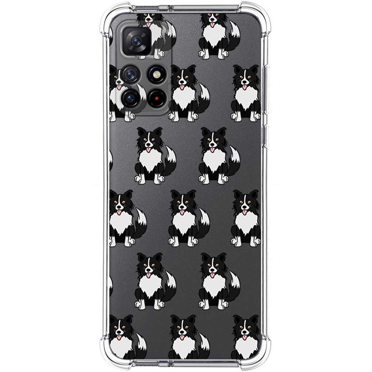 Funda Silicona Antigolpes para Xiaomi Redmi Note 11s 5G diseño Perros 07 Dibujos