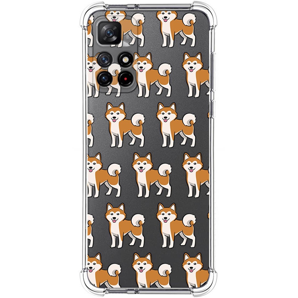 Funda Silicona Antigolpes para Xiaomi Redmi Note 11s 5G diseño Perros 08 Dibujos