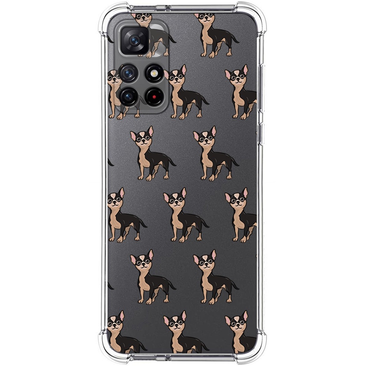 Funda Silicona Antigolpes para Xiaomi Redmi Note 11s 5G diseño Perros 11 Dibujos