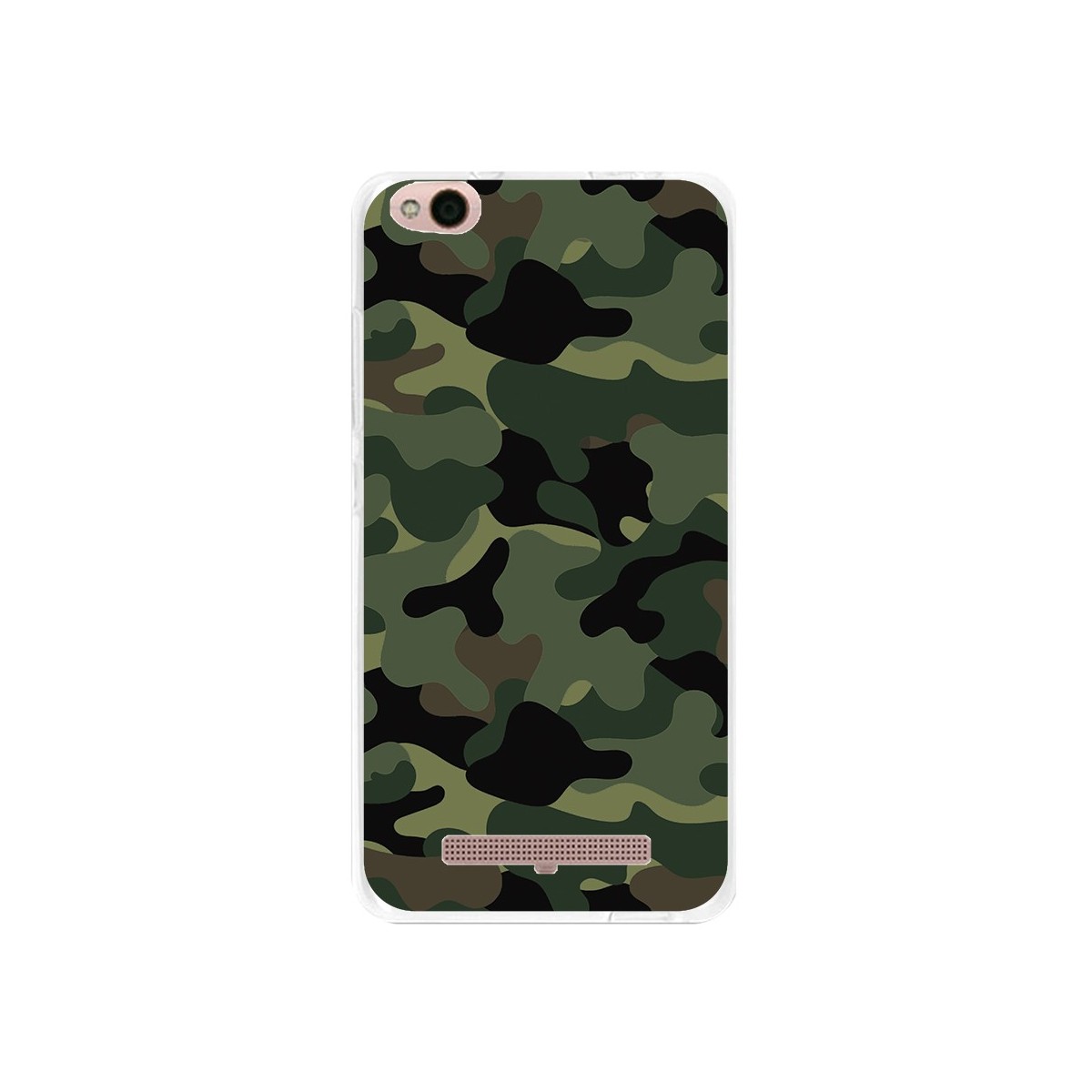 Funda Gel Tpu para Xiaomi Redmi 4A Diseño Camuflaje Dibujos