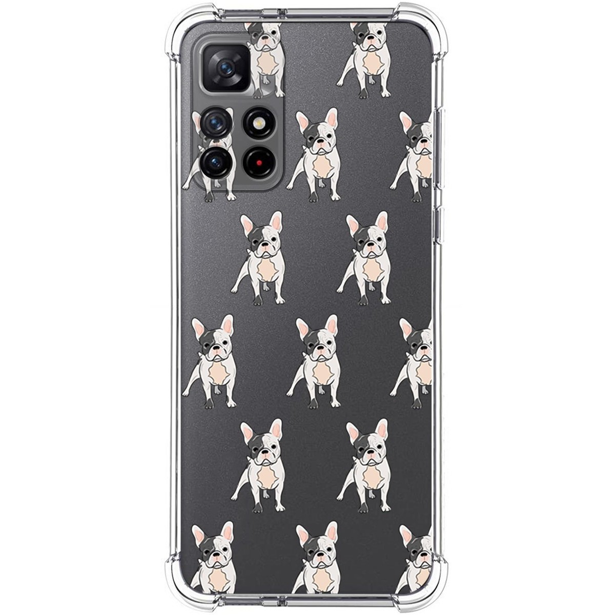 Funda Silicona Antigolpes para Xiaomi Redmi Note 11s 5G diseño Perros 12 Dibujos