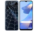 Funda Silicona Transparente para Oppo A54s diseño Araña Dibujos